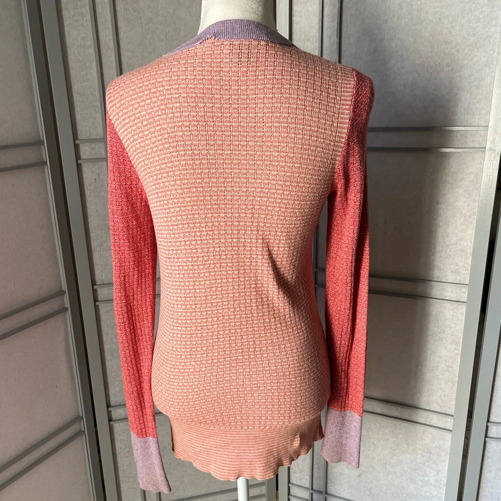 Vintage Marc by Marc Jacobs colorblock Cardigan Small - Picture 7 of 10
